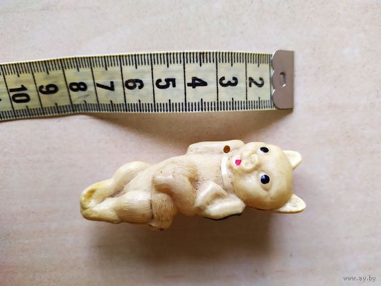 Игрушка кот целлулоид