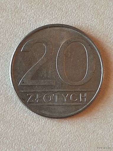 20 Злотых Польша 1986.