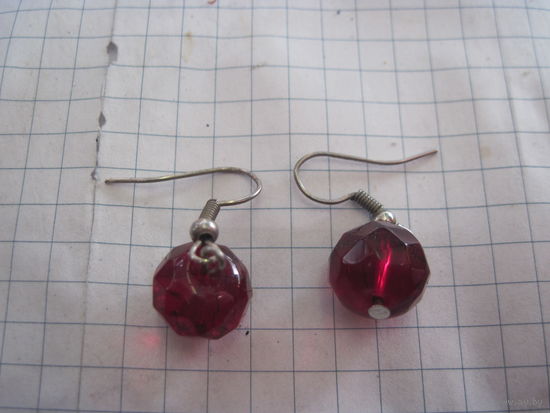 Серьги с рубля!