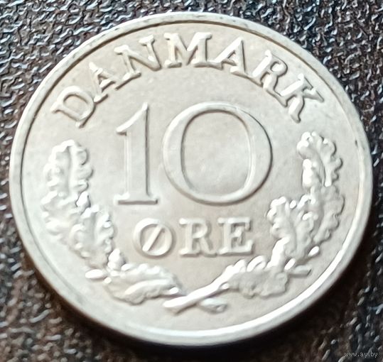 Дания 10 эре, 1964     ( 1-7-7 )