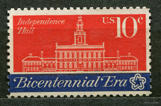 200 лет независимости. США. 1974. Чистая без клея