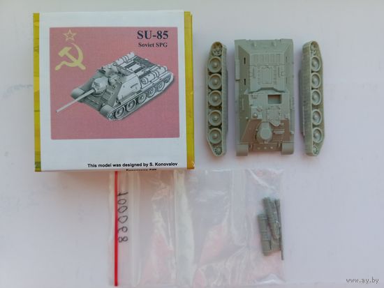 Сборная модель САУ СУ-85 1/100