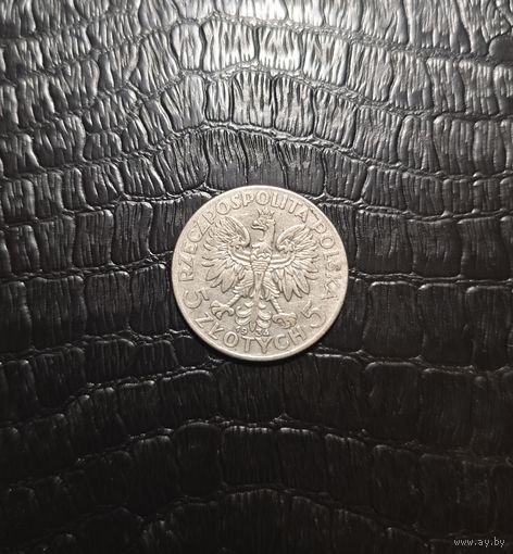 5 злотых Ядвига 1934