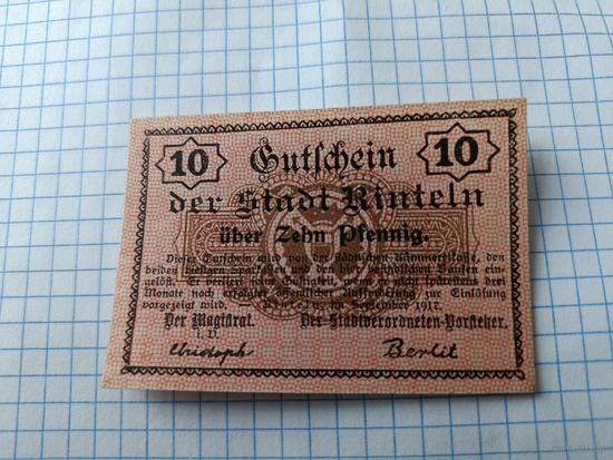 Германия 10 пфенингов (10)