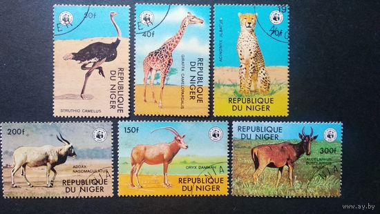 Фауна \16фа\ Нигер. Фауна. WWF. 1978г.