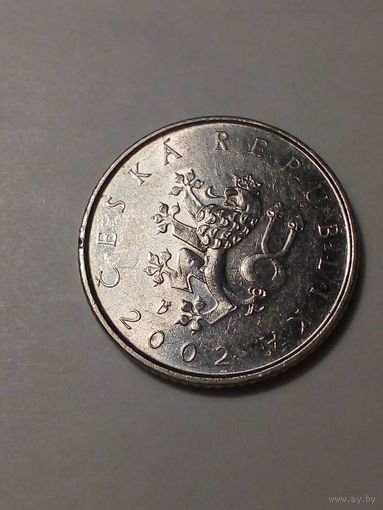 1 крона Чехия 2002 год