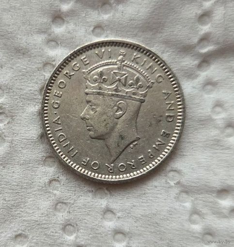 Малайя 10 центов 1939