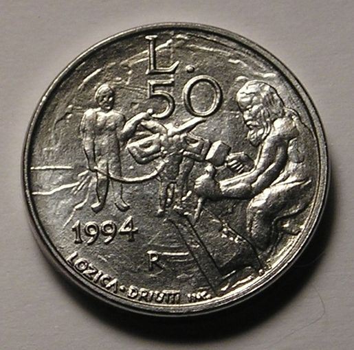 Сан-Марино, 50 Лир 1994