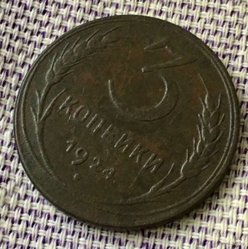 3 копейки 1924 года.