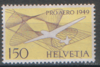 ШВЕЙЦ. М. 518. 1949. Авиапочта. ЧиСт.