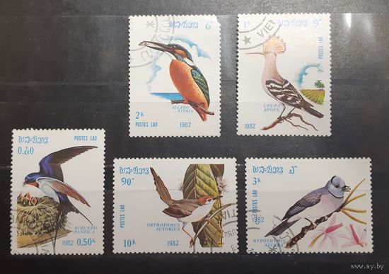 Лаос. 1982 год. Фауна. Птицы (378)