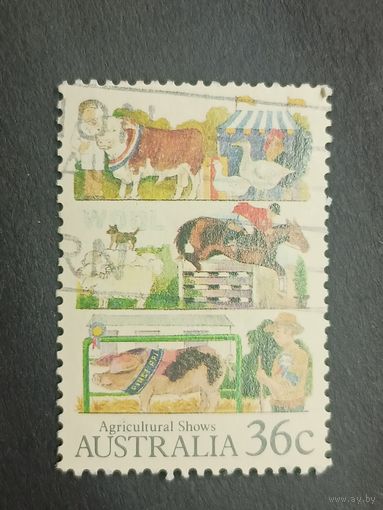 Австралия 1987. Сельскохозяйственные выставки