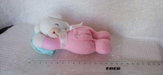 Мягкая игрушка Спящий медвежонок. 21