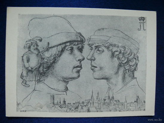 Ганс Гольбейн (старший). Портреты сыновей. 1956.