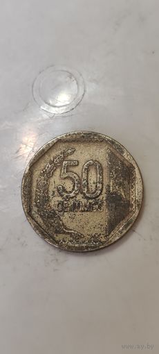 Перу 50 сентимос 2003