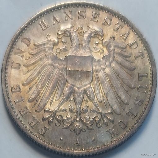 2 марки 1911 Любек