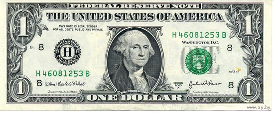 1 доллар 2003 A H Цена за шт.