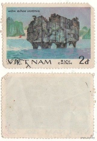 Вьетнам 1984.07.30 (Mi)VN1473 марка из сер.Виды залива Халонг - 2d Скала Динь-Хуонг (г) (a1-20 ТОРГ