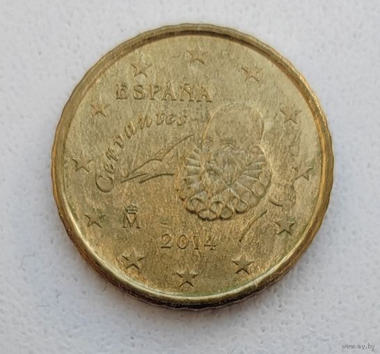 Испания 10 евроцентов, 2014_ KM# 1147_самая  ДЕШЕВЯ на АУ