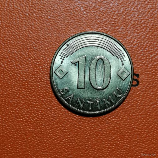 Латвия 2 Республика, 10 сантим 2008 г. KM# 17