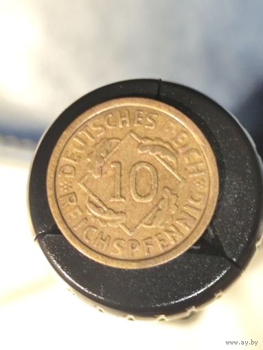 Германия 10 рейхспфеннигов 1925 А