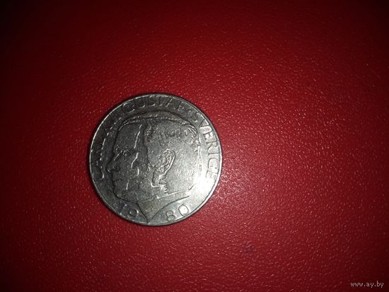 1 крона 1980 Швеция
