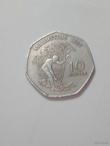 Маврикий 10 рупий 1997  года .