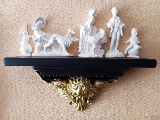 - КРОНШТЕЙН АНГЕЛ-ХРАНИТЕЛЬ 45х20.5х12 см. с ГОРЕЛЬЕФАМИ