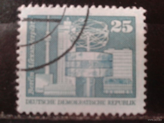 ГДР 1975 Стандарт: соц. строительство Малый формат