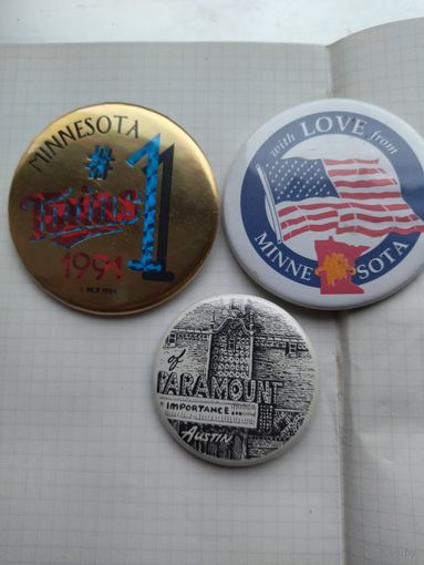 Значки  Минесота США