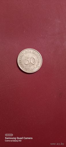 50 пфеннигов 1990, D.