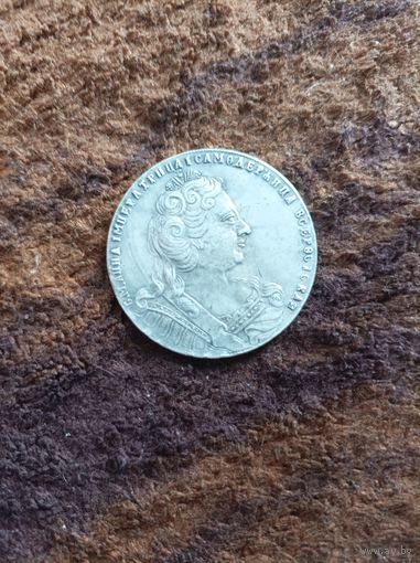 Рубль 1730 год