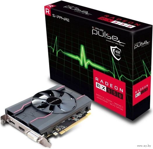 Видеокарта Sapphire 11268-15 Radeon RX 550 4GB