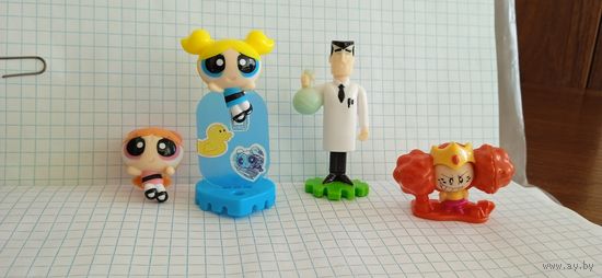 Коллекционные игрушки из Киндер сюрприза.SE 320, SE 322, SE 321- Профессор Джон Утоний, "Суперкрошки" 2017г.  14
