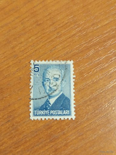 1948 Турция Исмет Иненю 2-й президент (2-5)