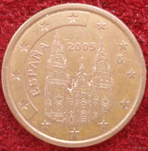 363: 5 евроцентов 2005 Испания