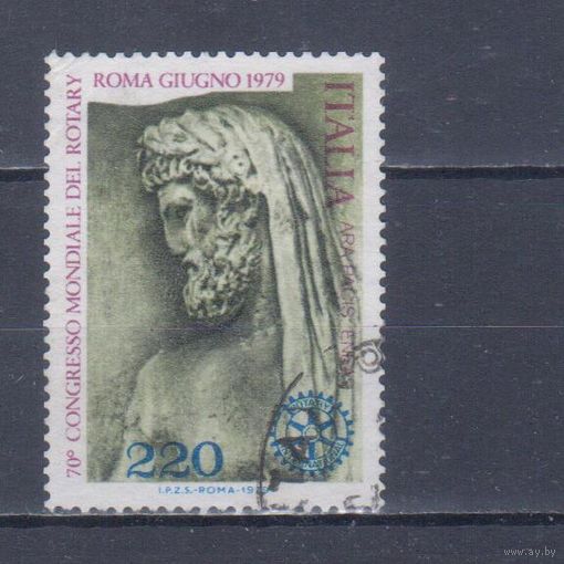 [270] Италия 1979. Культура.Скульптура. Одиночный выпуск. Гашеная марка.