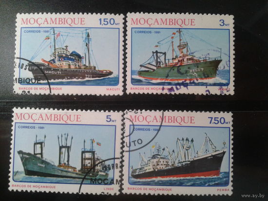 Мозамбик, колония Португалии,1981. Судоходство