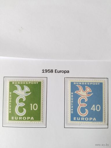 ФРГ   1958  2 м