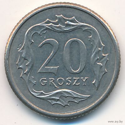 Польша 20 грошей 1997