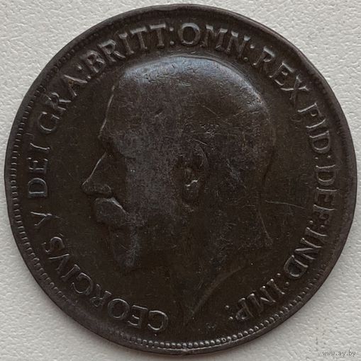 Великобритания 1 пенни 1918 г.
