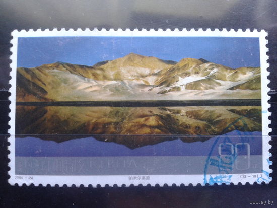 Китай, 2004. Пейзажи приграничья, озеро в горах Памира