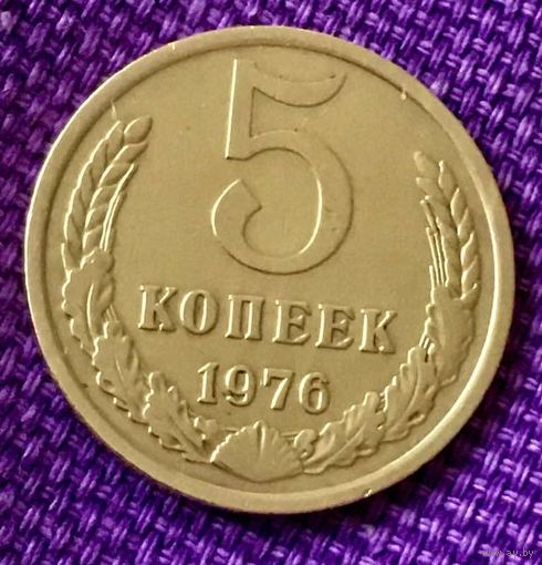 5 копеек 1976 года.