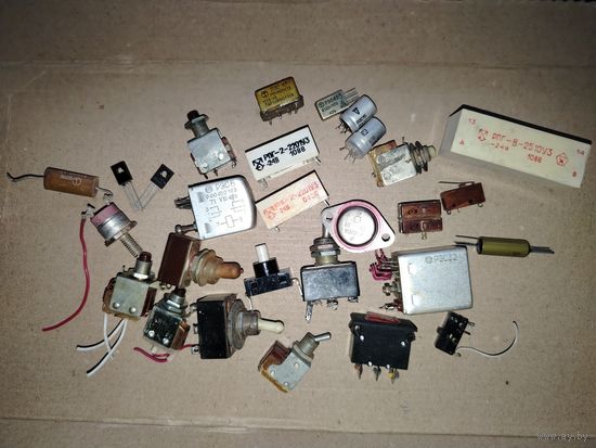 Радиодетали СССР Реле