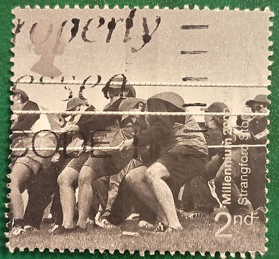 Великобритания 2000. Поднятие камня в Килилее графство Даун