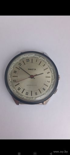 Часы ракета вахтенные СССР на 24 часа