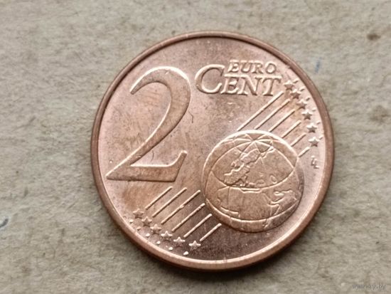 Германия 2 евроцента, 2018 "F". (Н)