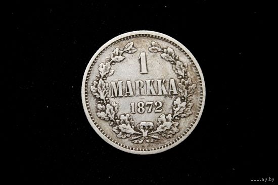 1 марка 1872 г. Финляндия (Российская Империя), Александр II