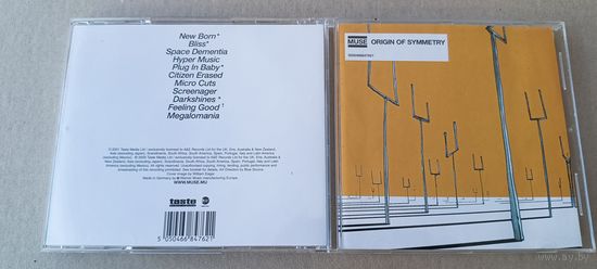 Muse - Origin Of Symmetry (EUROPE 2001 аудио CD)