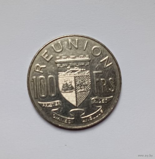 100 франков 1964 Реюньон